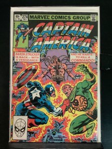 Captain America #274 Direct Edition (1982)