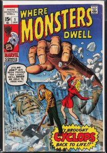 Where Monsters Dwell #1 Cyclops