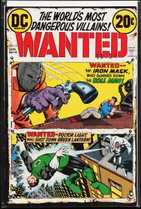 Wanted, The World's Most Dangerous Villains #5 (1973) Doll Man