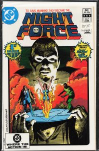 Night Force #1 Direct Edition (1982) Night Force