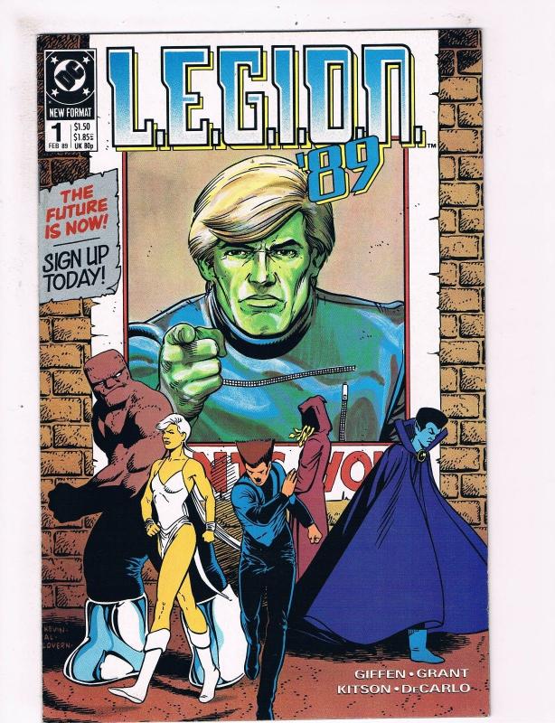 L.E.G.I.O.N. 1989 # 1 NM DC Comic Books New Format Justice League WOW!!!!!!! SW3