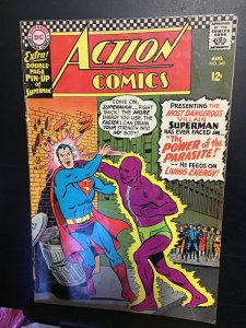 Action Comics #340  (1966) 1st Parasite vs. Superman key! Supergirl! VG/FN Wow!