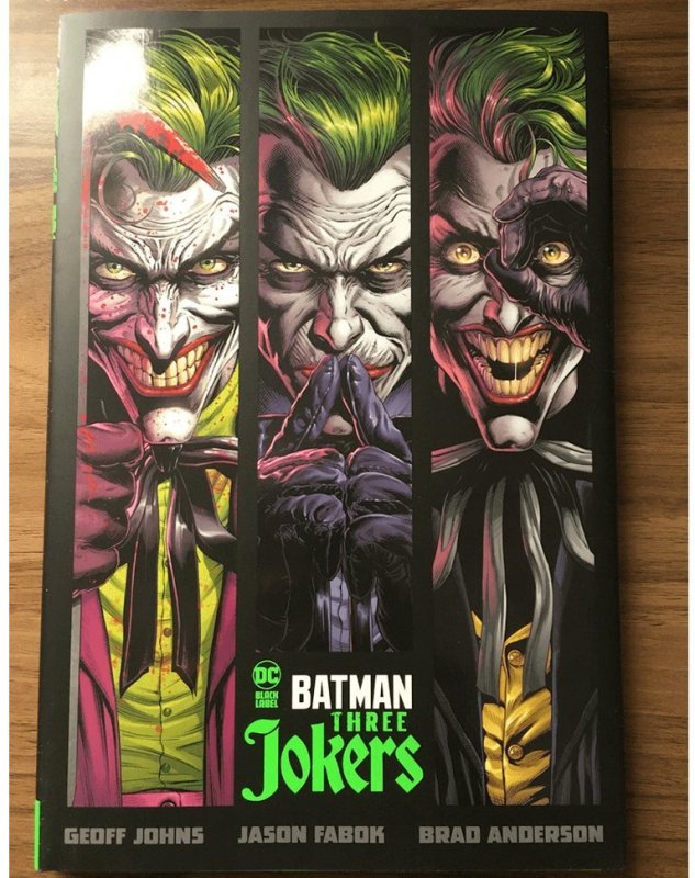 Batman: Three Jokers Hardcover Graphic Novel