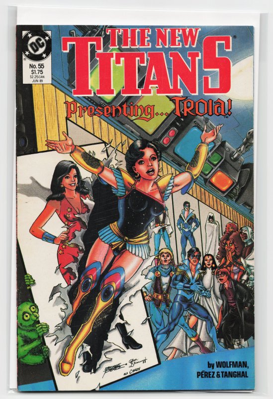 The New Titans #55 (1989) Teen Titans