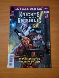 Star Wars Knight of the Old Republic #13 ~ NEAR MINT NM ~ 2007 Dark Horse Comics