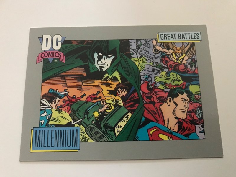 MILLENNIUM #152 card : 1992 DC Universe Series 1, NM/M, Impel, Great Battles