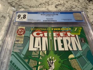 Green Lantern # 48 CGC Graded 9.8 DC Universe Variant Comic Book Rainer JH19