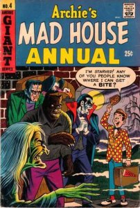Archie's Madhouse  Annual #4, VG (Stock photo)
