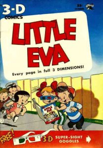 Little Eva 3-D #1 VG ; St. John | low grade comic infinity cover