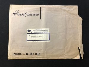 Marvel Comics Production Envelope- Chemical Color Plate Corp