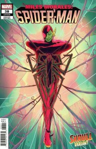 Miles Morales Spider-Man #38 Cover B Souza Skrull Variant Marvel 2022 EB260