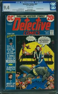 Detective Comics #427 (1972) CGC 9.4 NM