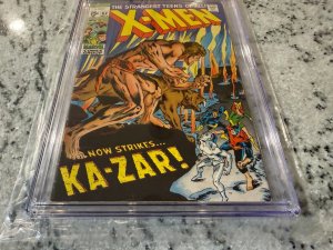 (Uncanny) X-Men # 62 CGC Graded 6.5 Marvel Comic Book 1969 Neal Adams Cover JH28