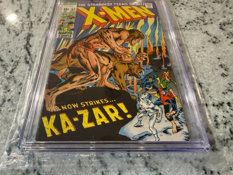 (Uncanny) X-Men # 62 CGC Graded 6.5 Marvel Comic Book 1969 Neal Adams Cover JH28