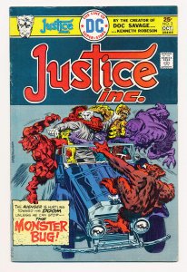 Justice Inc. (1975) #1-4 FN/VF- Complete series