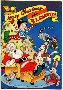 Adventures of Jo-Joy 1954-W.T. Grant Co.-Santa Claus-Whale-Christmas-VF-