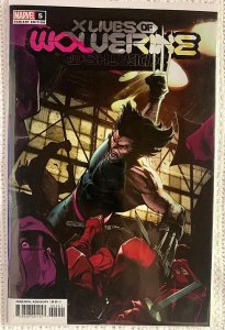 ?~HOT~MARVEL~X LIVES OF WOLVERINE #5~PEPE LARRAZ 1:50 VARIANT~HOT~?