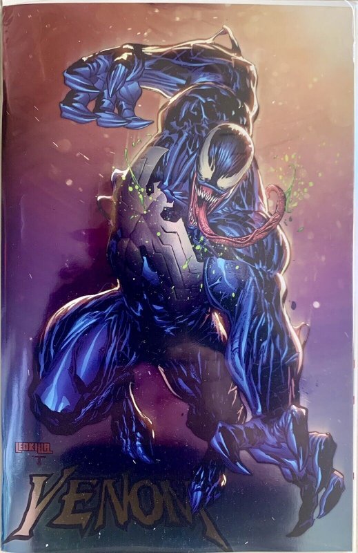 VENOM #25 FOIL VARIANT COVER F KEN LASHLEY | MARVEL COMICS