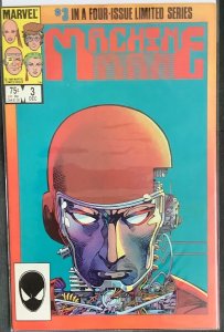 Machine Man Limited Series #3 (Marvel Comics,1984)  NM+