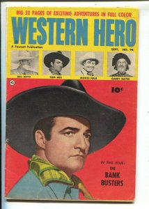 Western Hero #94 1950-Fawcett-Tom Mix photo cover-Gabby Hayes-Bill Boyd-Monte...