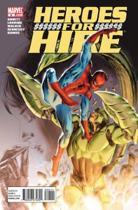 HEROES FOR HIRE #8 NM SPIDER-MAN SCORPION APP