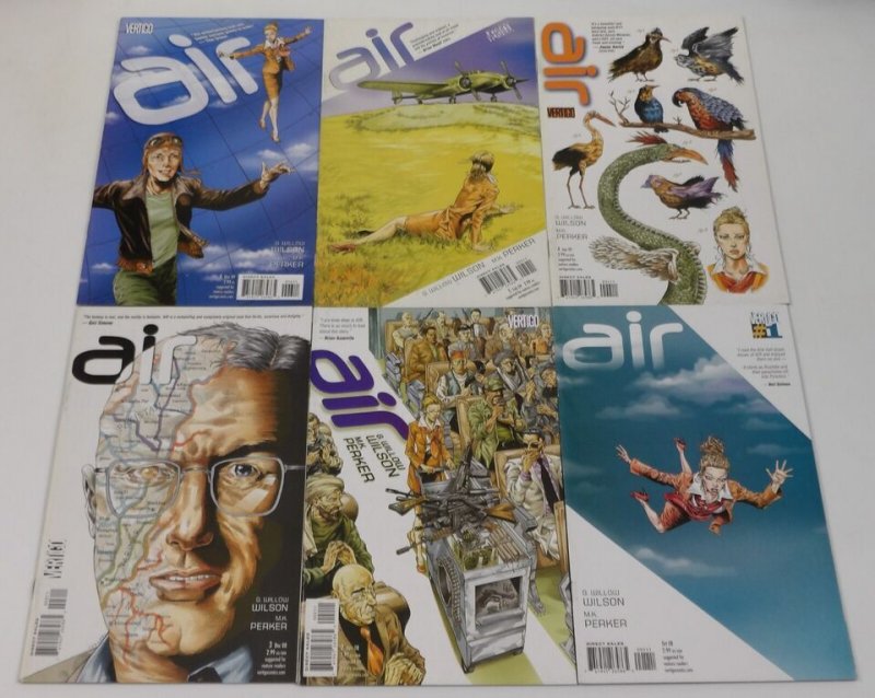 Air #1-24 VF/NM complete series G. Willow Wilson - Vertigo Comics ; DC