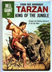 Tarzan King of The Jungle #37-1960-Jesse Marsh-jungle thrills-ERB-VF- HIGH GRD 