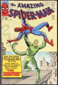 The Amazing Spider-Man #20 (1965) VG-