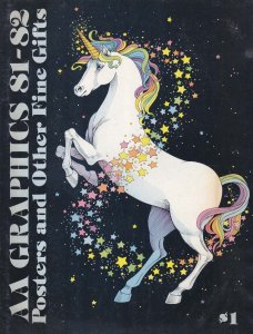 AA Graphics Catalog #1982 VG ; AA | low grade comic 1981 Posters and Other Fine 