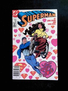 Superman #12 2nd Series DC Comics 1987 VF Newsstand