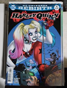HARLEY QUINN  # 4  2016  DC UNIVERSE REBIRTH AMANDA CONNER