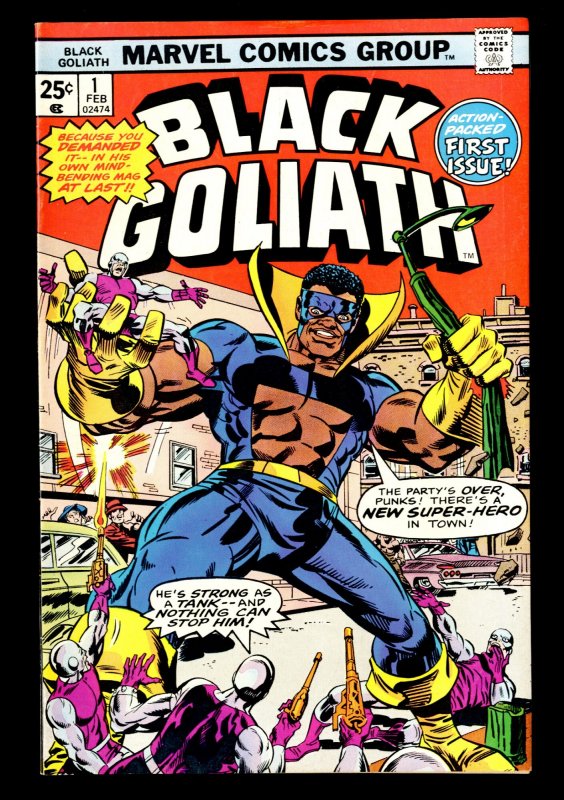 Black Goliath #1 VF+ 8.5