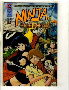 10 Ninja High School Comics 1 2 3 3.5 4 5 6 Ninja High School Mini + Feeple JF8