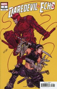 Daredevil & Echo #3 Maria Wolf Variant comic book
