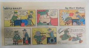 (52) Beetle Bailey Sundays by Mort Walker from 1985 Size: 7.5 x 15 inches