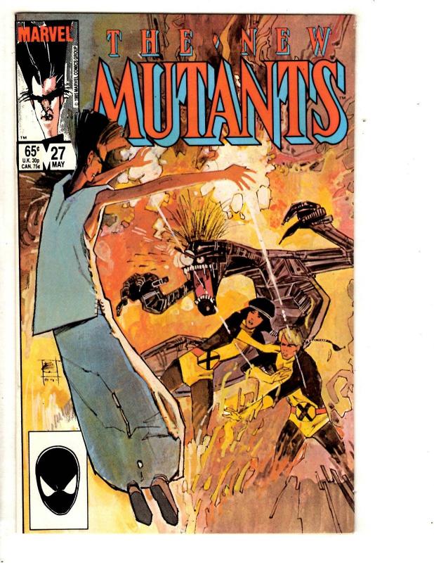 New Mutants # 27 NM- Marvel Comic Book Legion X-Men Wolverine Storm Sunspot SS10