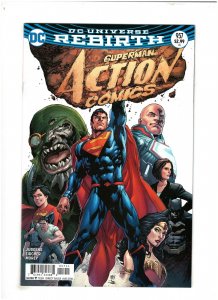 Action Comics #957 NM- 9.2 DC Rebirth Superman Ivan Reis Cover 2016