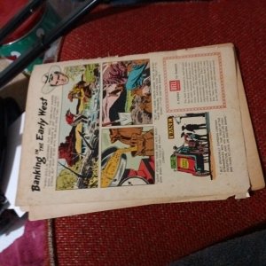 MAX BRAND'S SILVERTIP ~ Four Color #835 silver age western 1957 DELL Comic Book