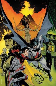 (2022) BATMAN VS ROBIN #1 1:100 MAHMUD ASRAR FOIL CARD STOCK Variant Cover