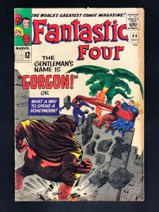 Fantastic Four #44 (1965) VG 1st Appearance of Gorgon