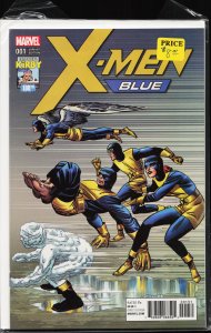 X-Men: Blue #1 Incentive Jack Kirby 100th Anniversary Variant (2017) X-Men