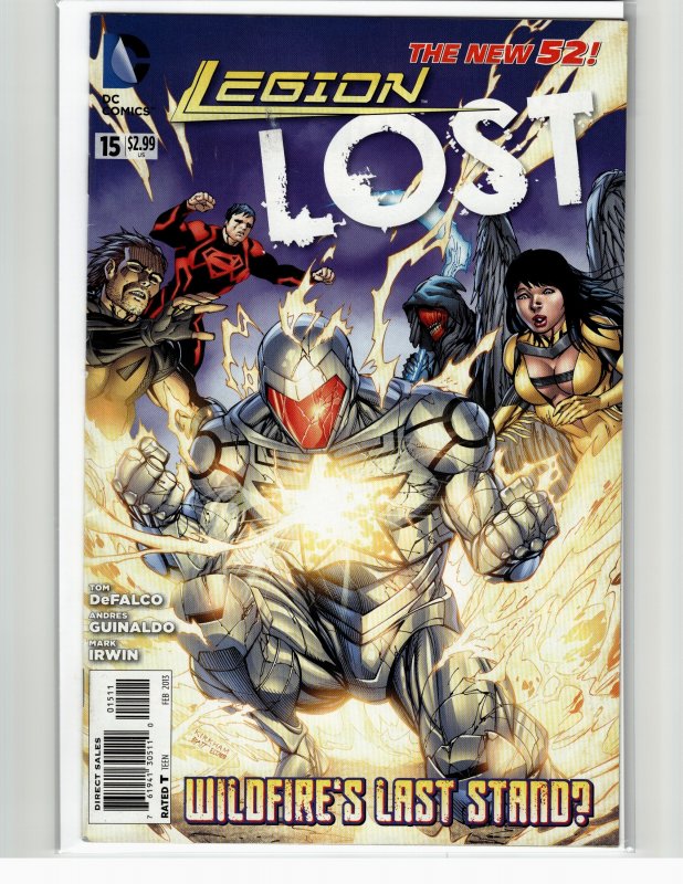 Legion Lost #15 (2013) Legion of Super-Heroes