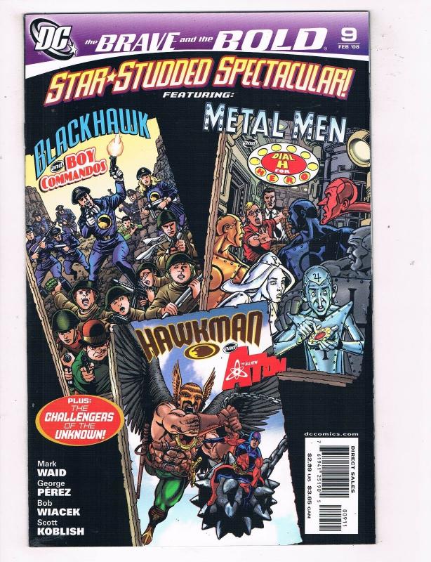 The Brave & The Bold #9 VF DC Comics Comic Book Blackhawk Hawkman Feb 2008 DE45