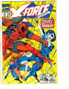 X-Force # 11 NM Marvel Comic Book Deadpool Domino Cable X-Men Wolverine J264