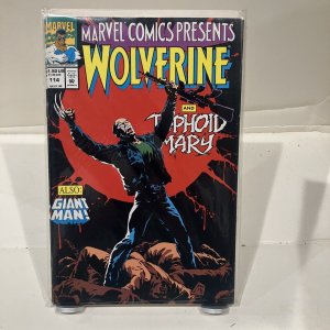 MARVEL COMICS PRESENTS #114 - MARVEL COMICS, 1992 - WOLVERINE - GHOST RIDER