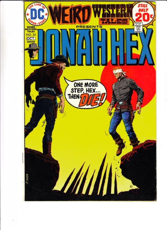 Weird Western Tales #24 (Jun-73) VF+ High-Grade Jonah Hex