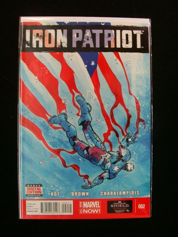 Marvel Now Iron Patriot #1-4 Complete Run Kot Brown Charalampidis  