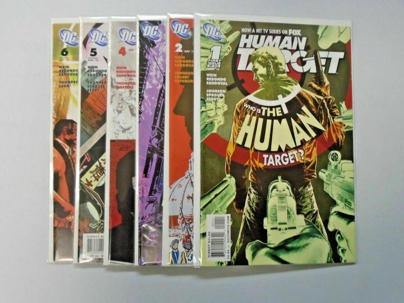 Human Target (DC 2010 3rd Series) Set:#1-6, 8.0/VF - 2010