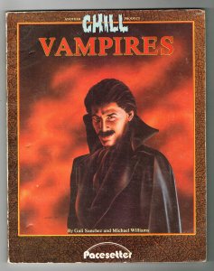 CHILL VAMPIRES PACESETTER 1985 RPG VINTAGE GOTHIC ADVENTURE SOURCEBOOK HORROR