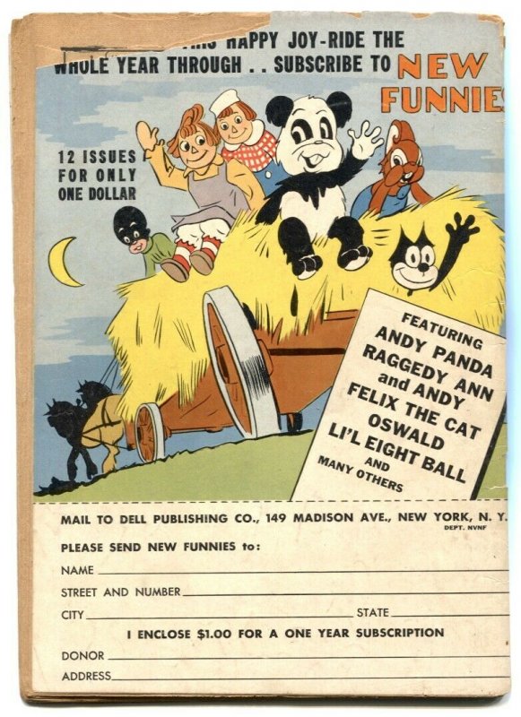 New Funnies #69 1942- Felix the Cat- Dell- G